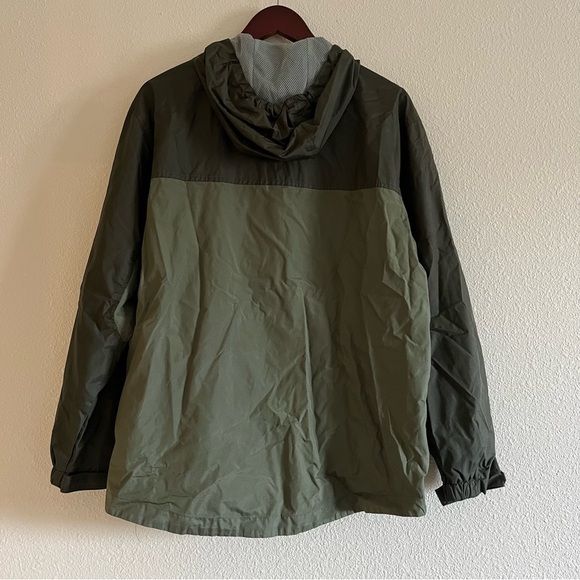 Polar Sportswear Mount Rainer National Park Green Rain Jacket Size Small - Picture 7 of 10